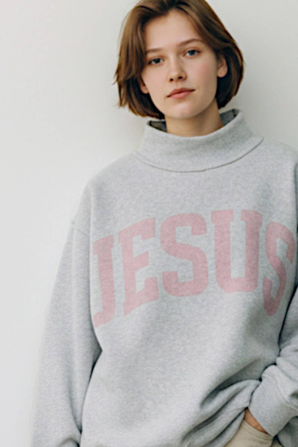 'JESUS & GOD IS GOOD' Reversible Sweatshirt