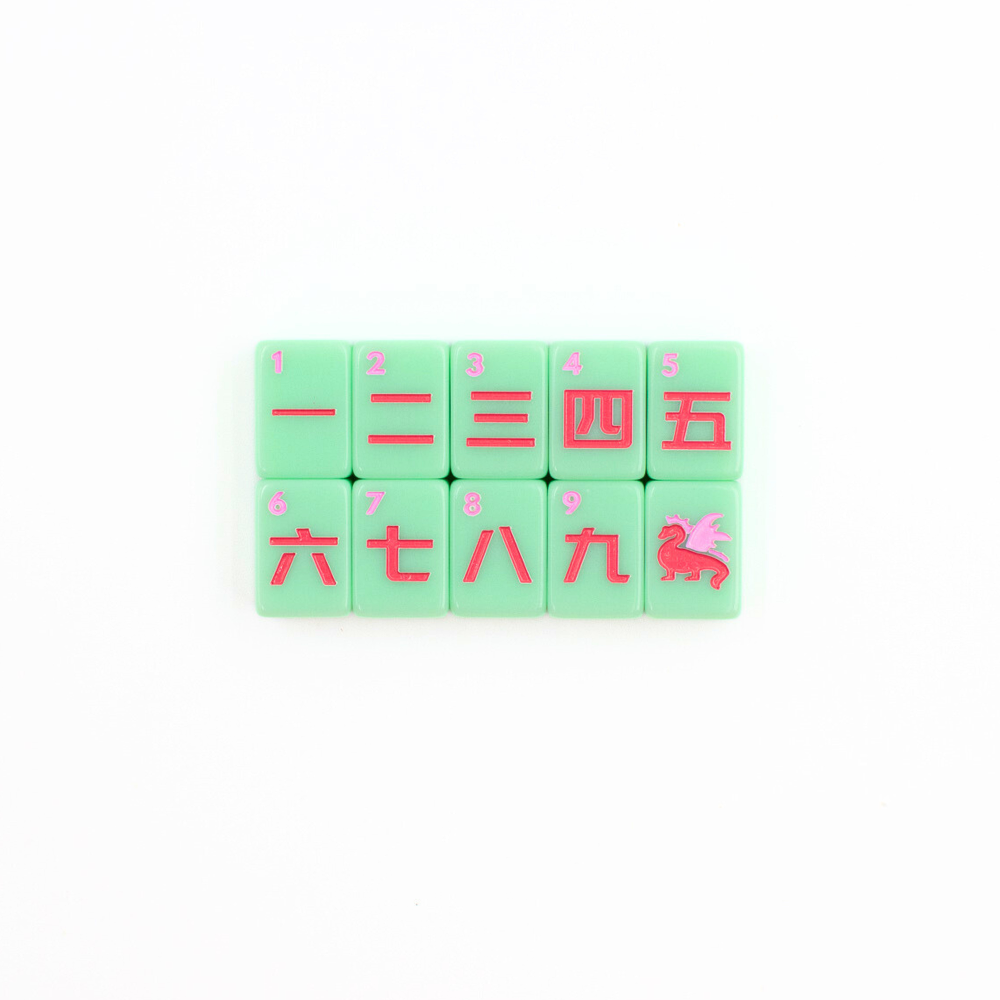 MINI TRAVEL MAHJONG | Mini Anywhere Series | Green
