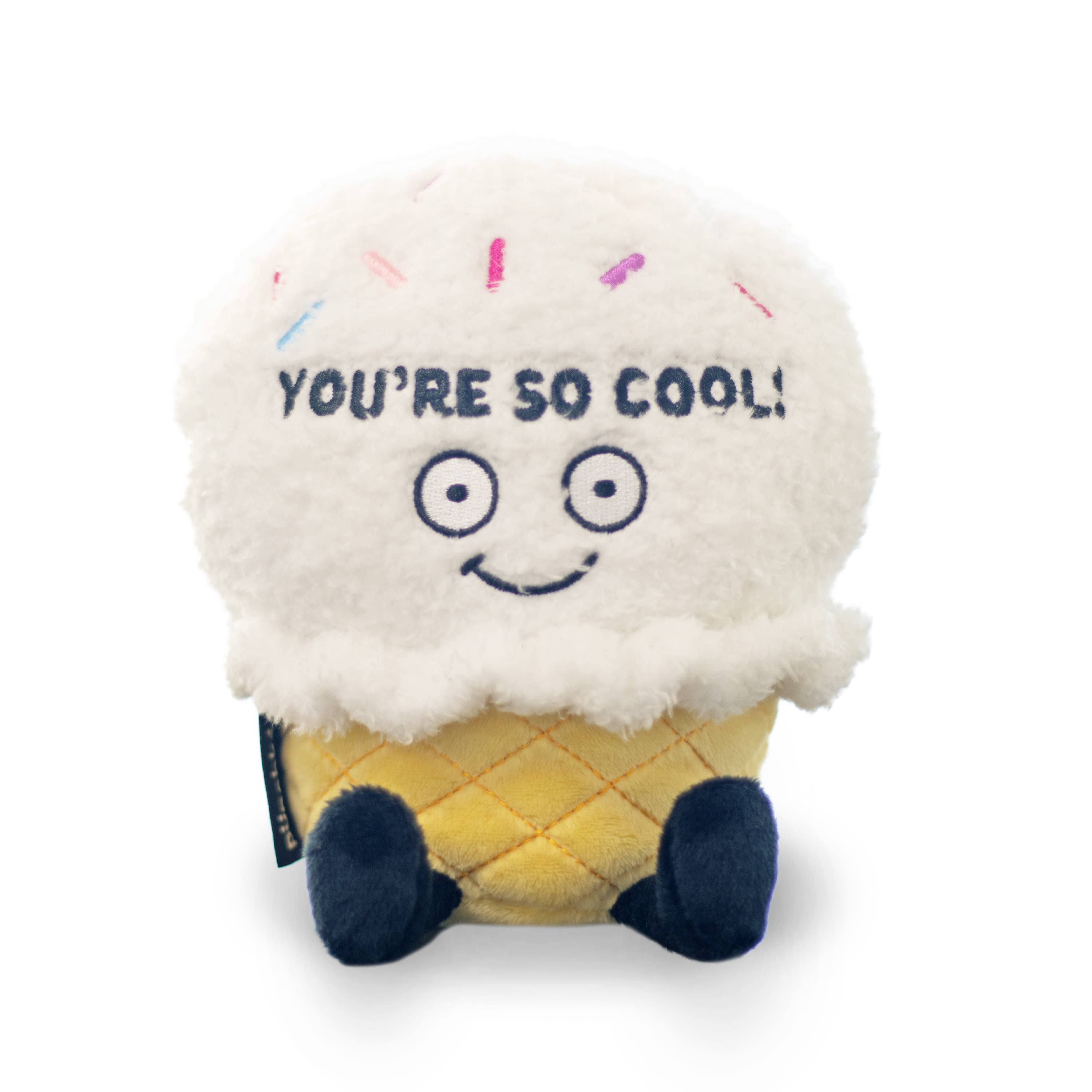 "You're So Cool!" Plush Ice Cream Cone