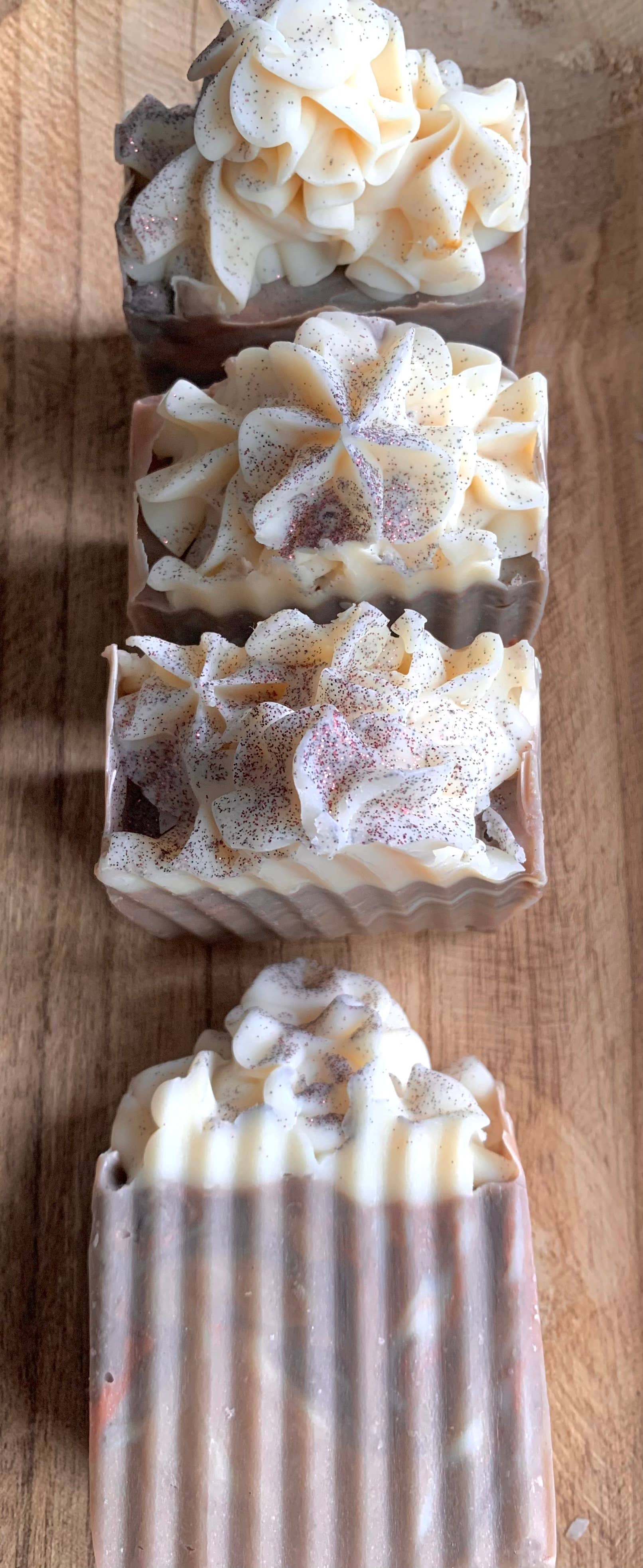Spiced Apple Pie Handcrafted Goats Milk Soap