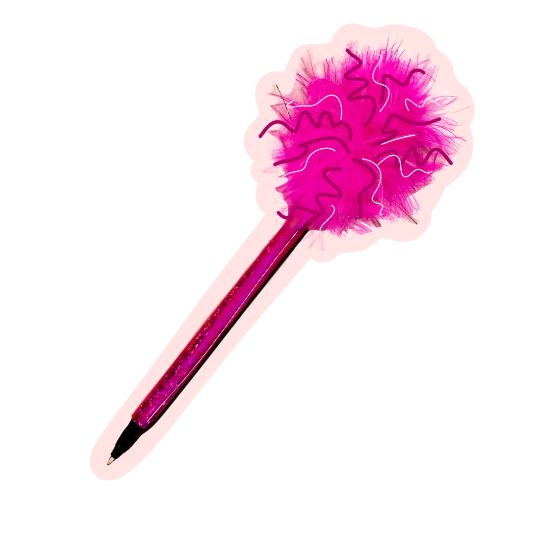 Feather Pen Sticker