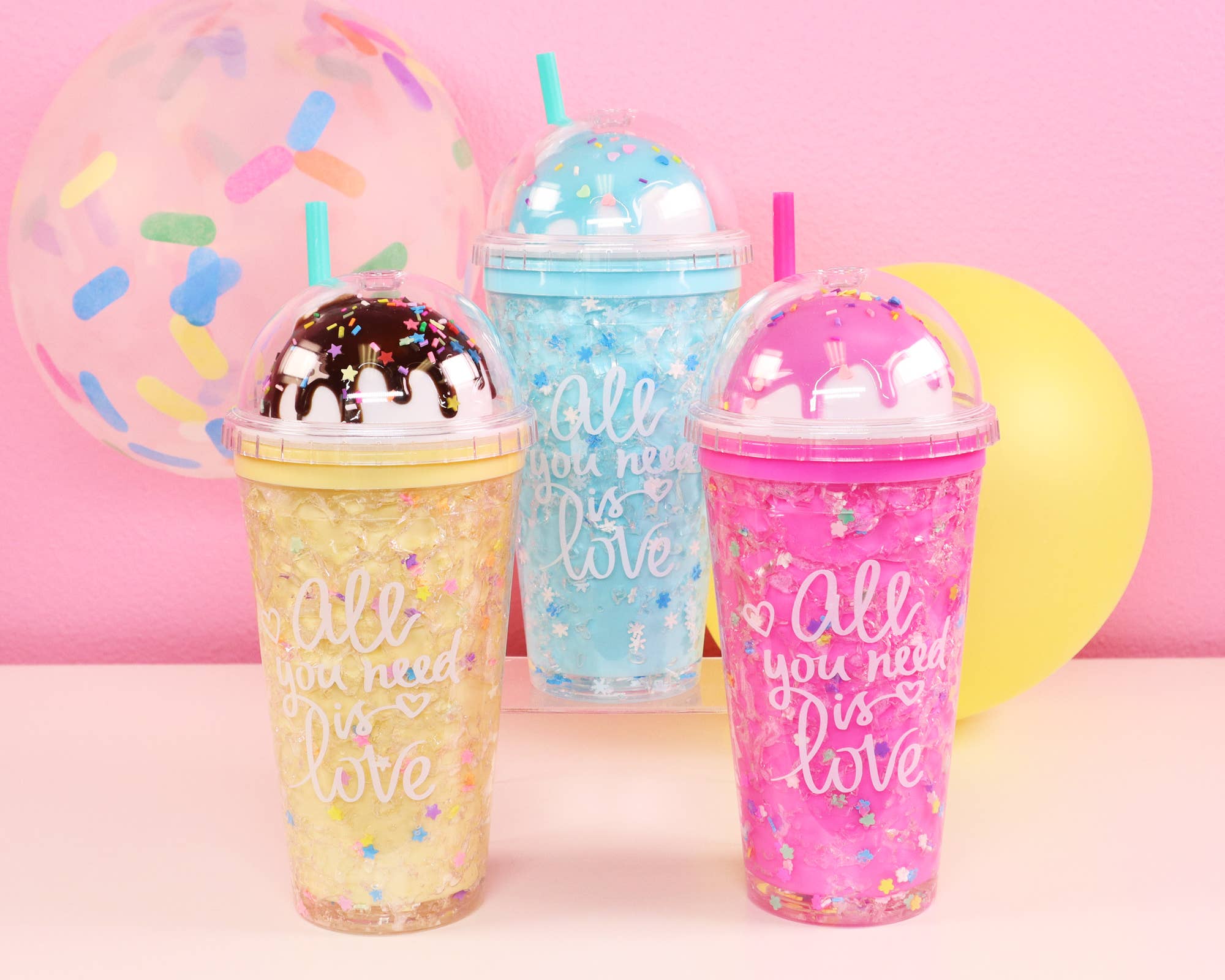 Ice Cream Sundae Frosty Tumbler - 16 Oz