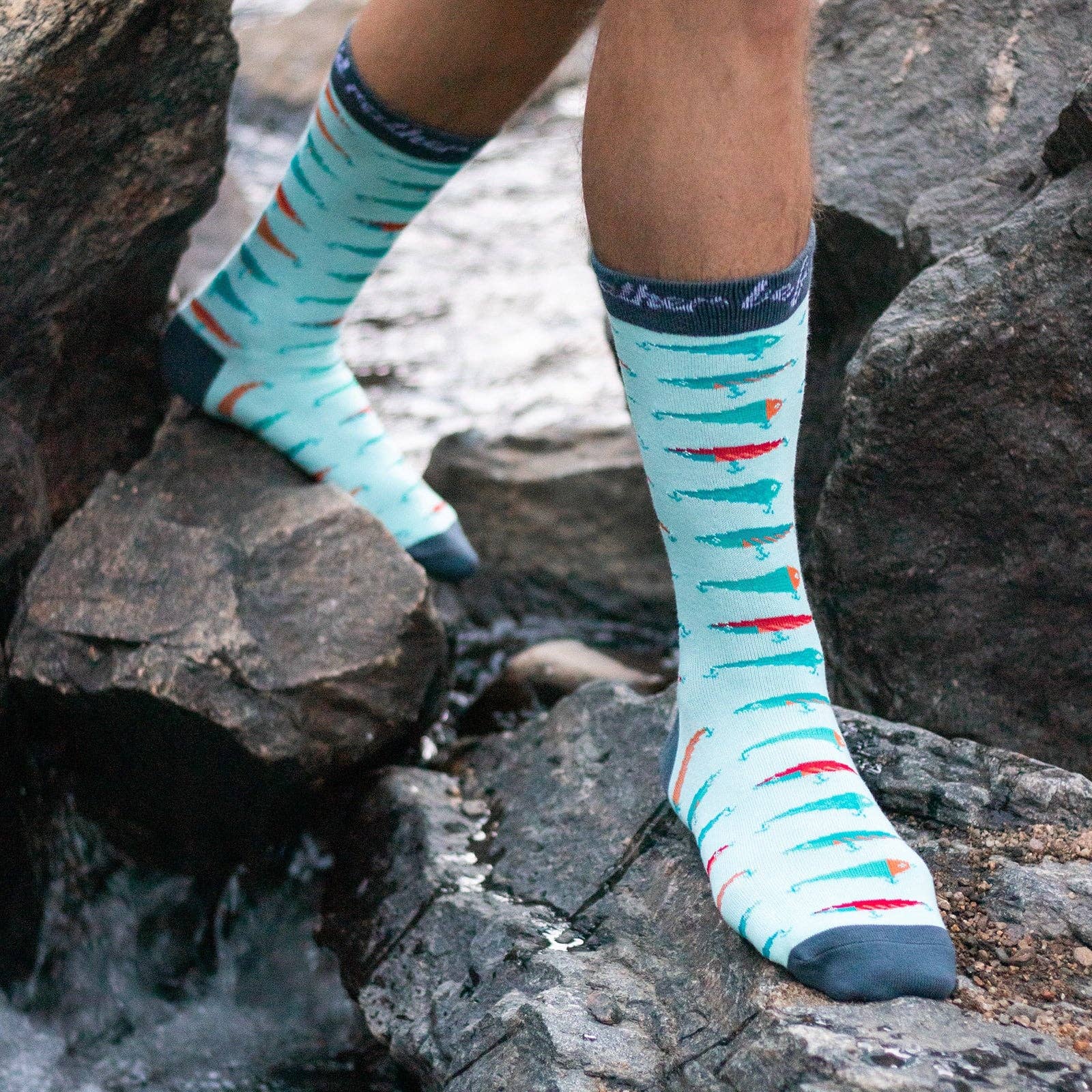 I'd Rather Be Fishing Socks
