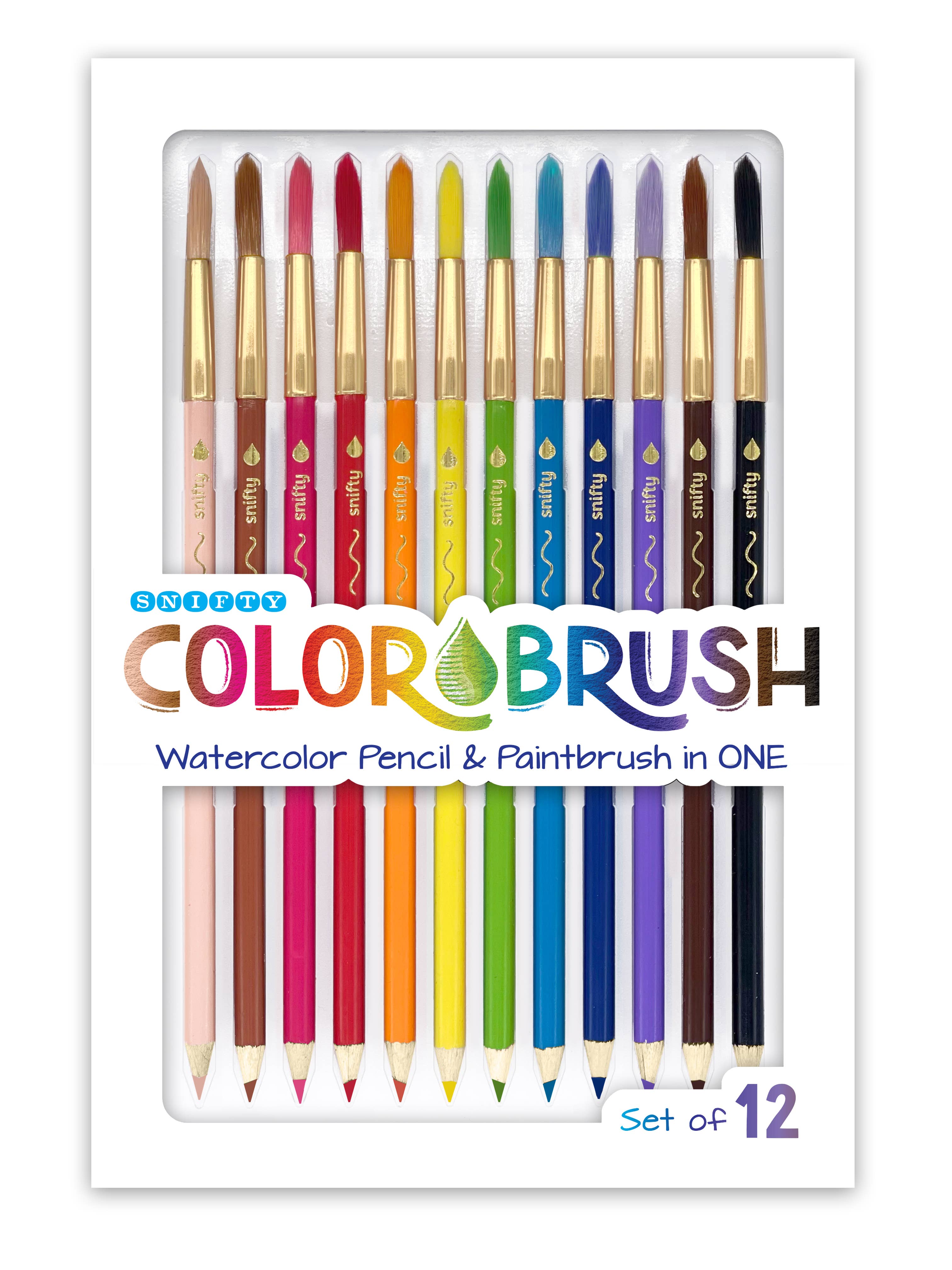 COLORBRUSH - watercolor
pencil/paintbrush