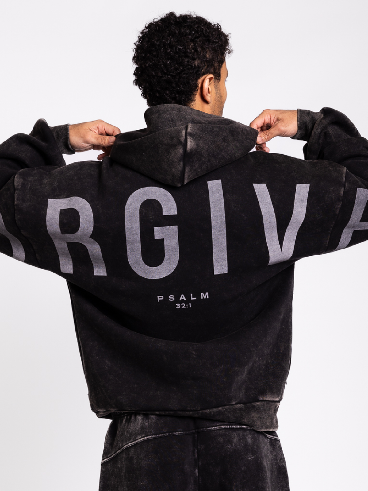 Kingdom Essential Hoodie - Snow Wash - Black