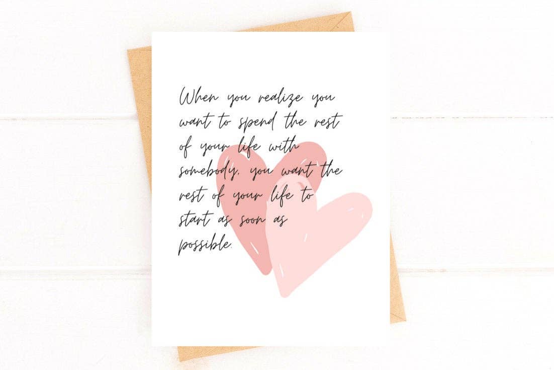 When Harry Met Sally Card Wedding Day Card