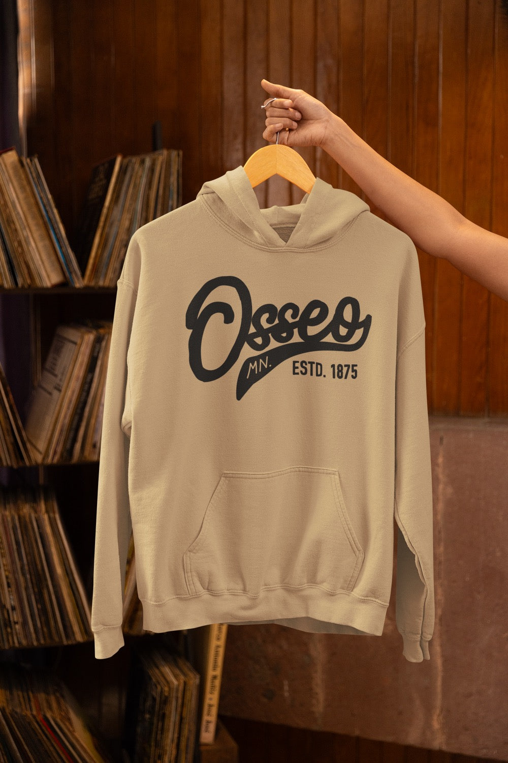 Osseo Script Hoodie Sweatshirt