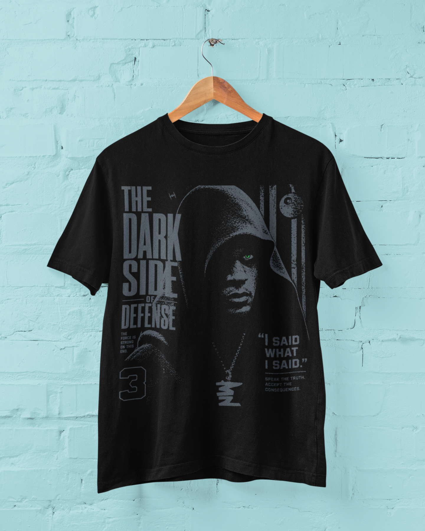 The Dark Side of Defense - Wolves Unisex Tee