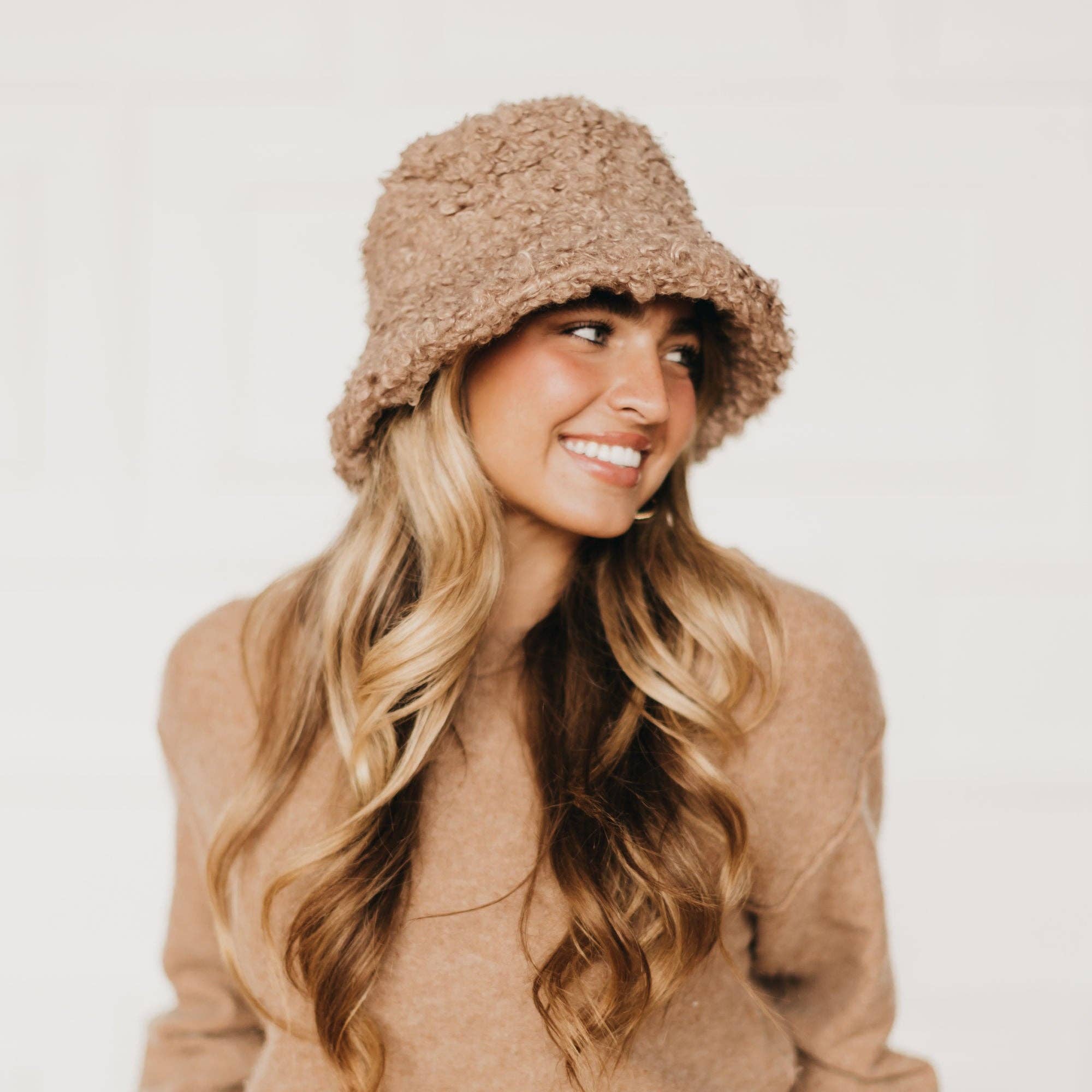 Isabel Bucket Hat: Camel