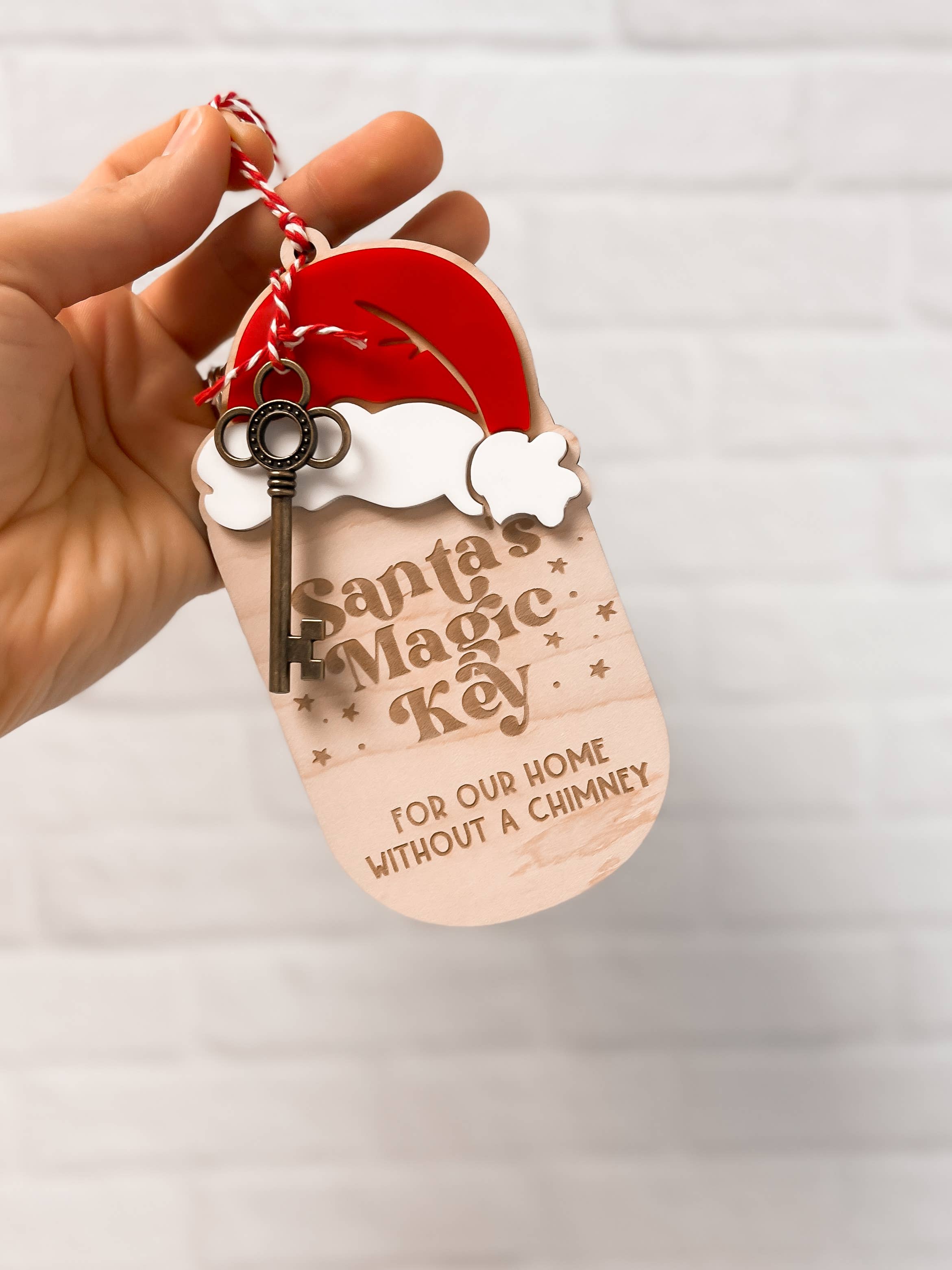 Santa's Magic Key | Magic Key Ornament or Door Hanger