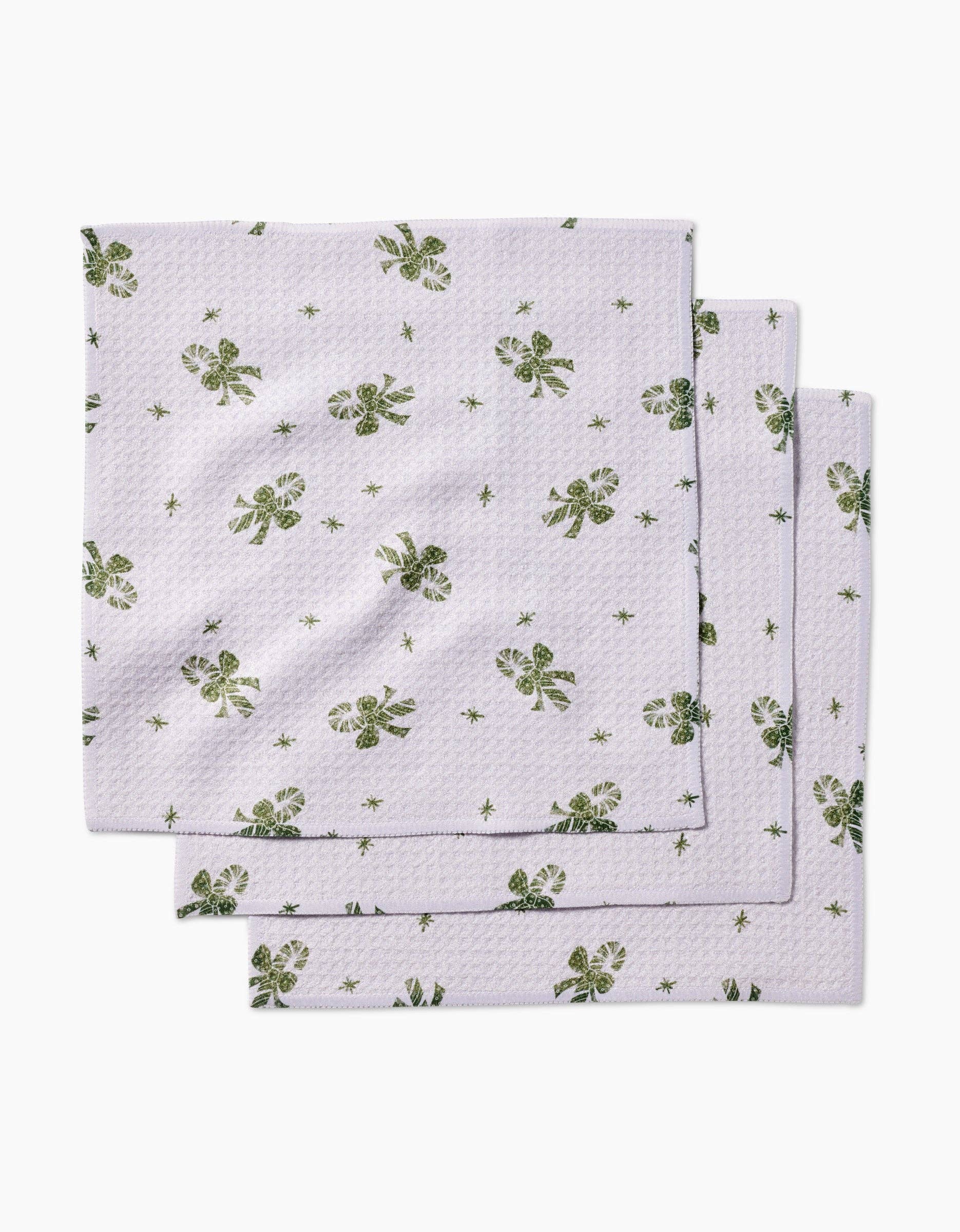 Candy Canes For You Dishcloth Set