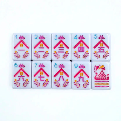 The Scandinavian Folk Art Series | Mahjong with Nordic Style - Preorder