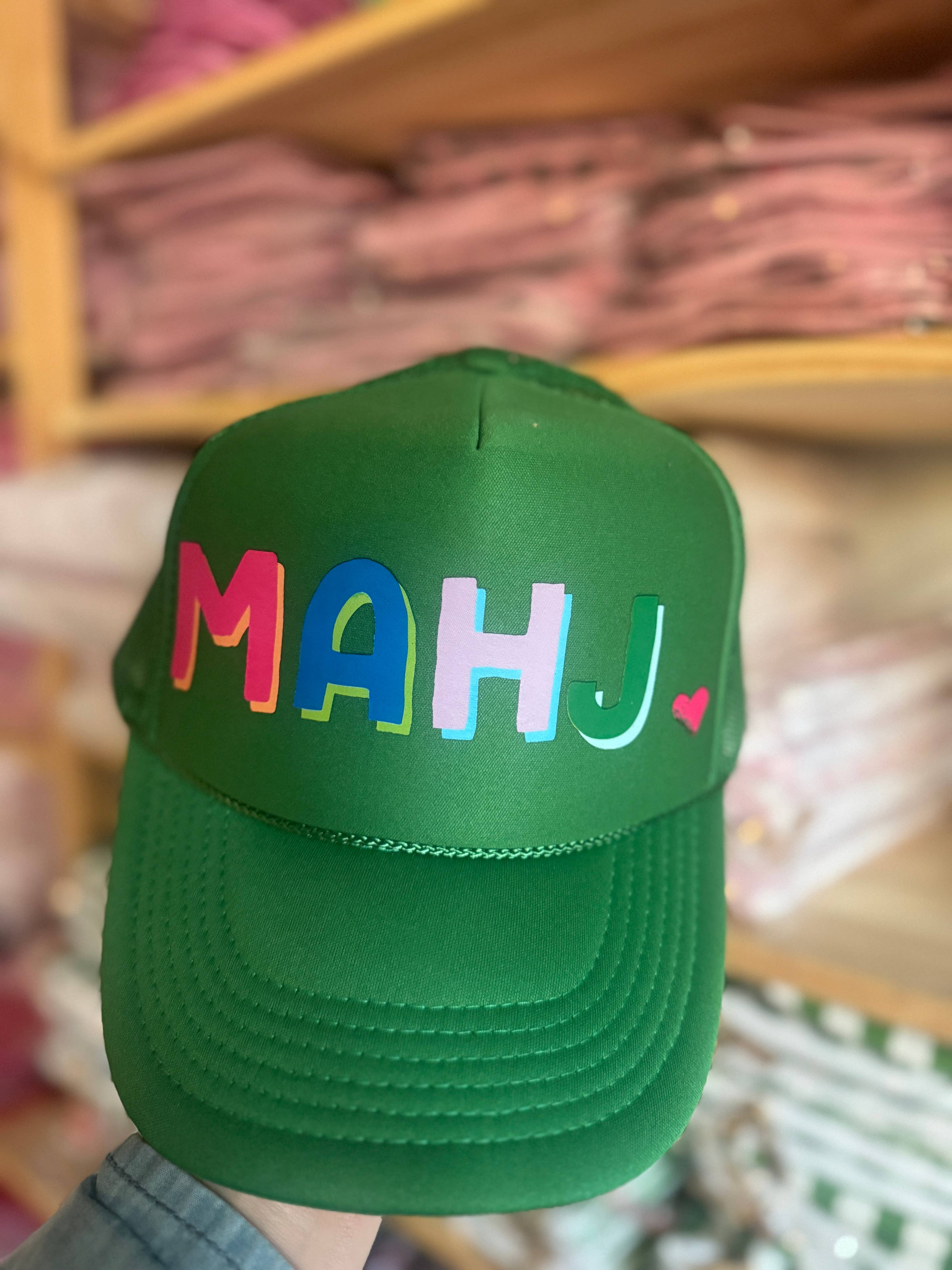 Mahjong trucker hat