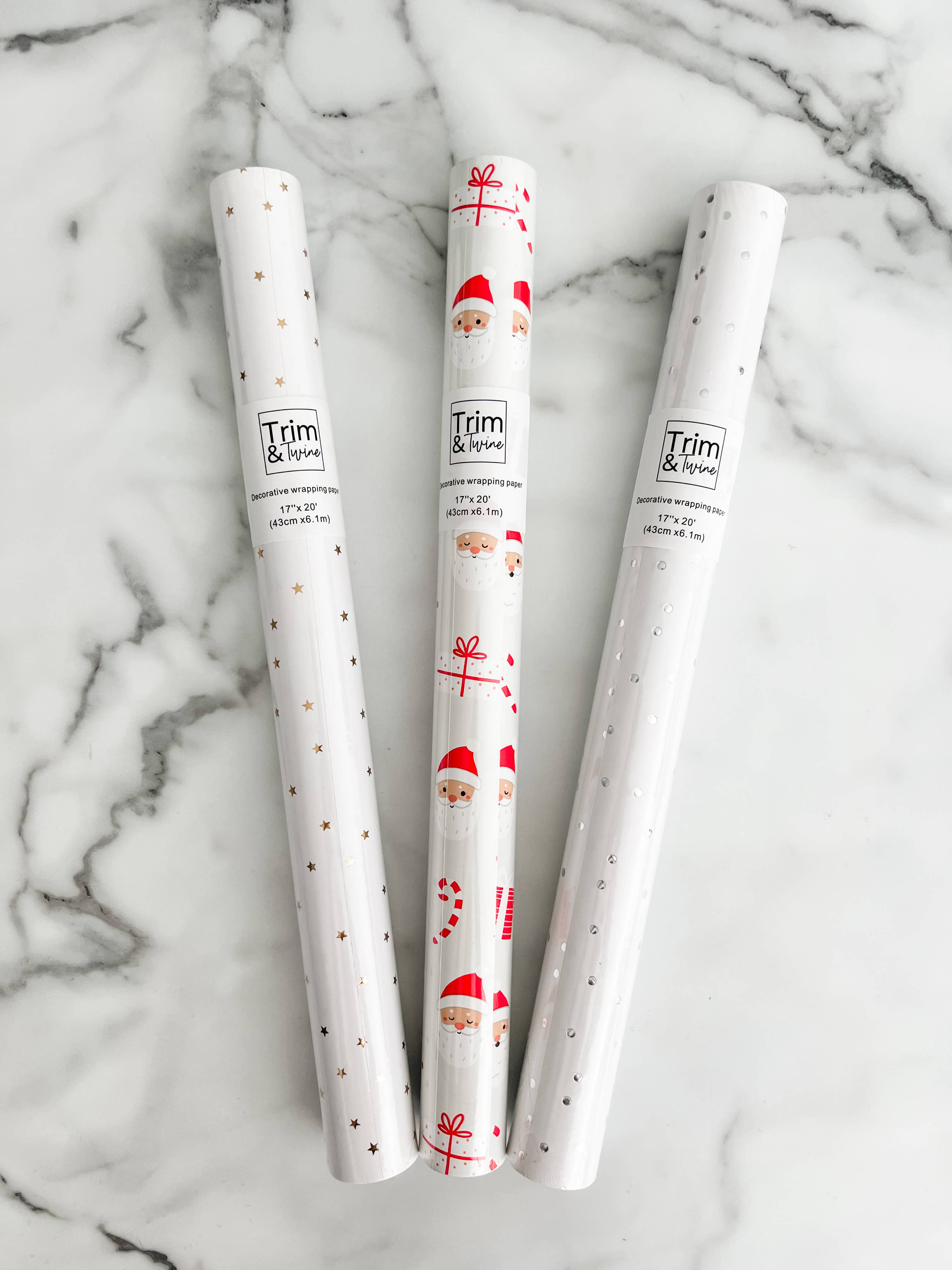 Santa Christmas Wrapping Paper Collection