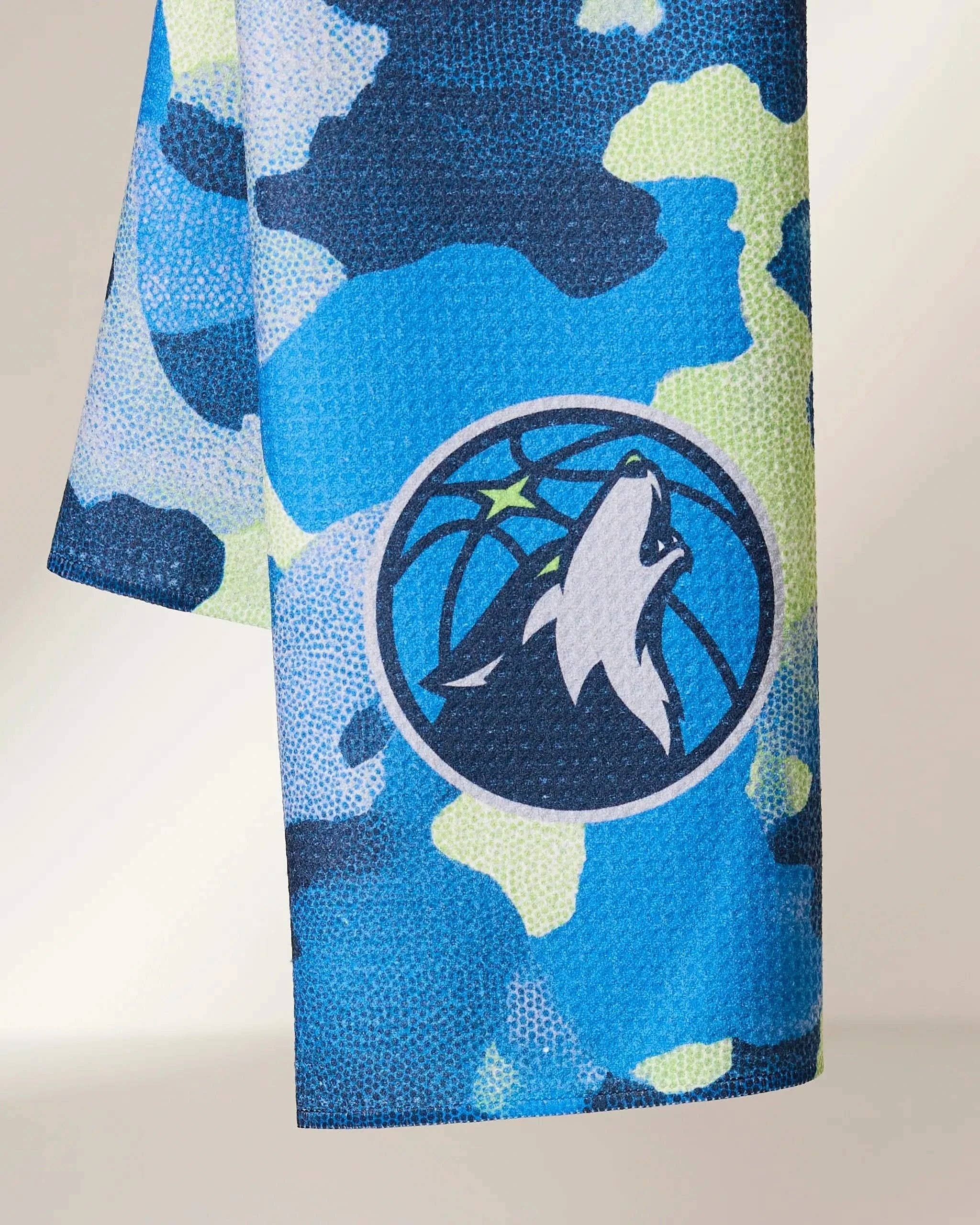 Timberwolves Camo Tea Towel