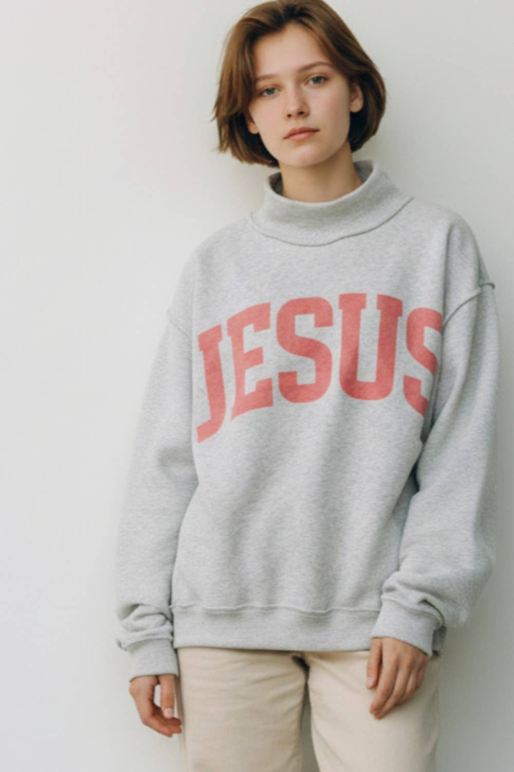 'JESUS & GOD IS GOOD' Reversible Sweatshirt