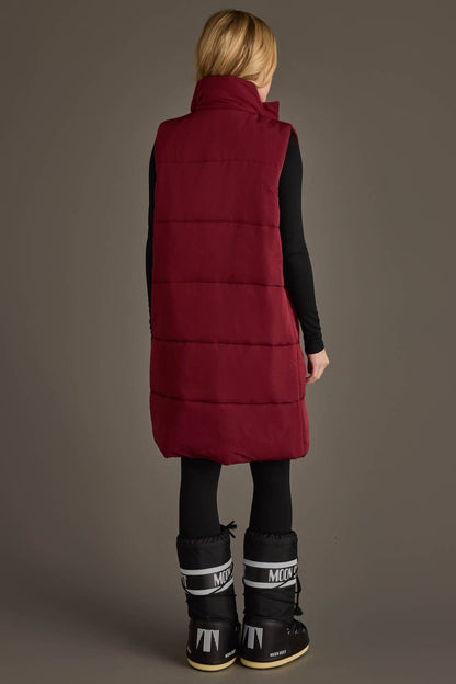 Crimson Long Vest