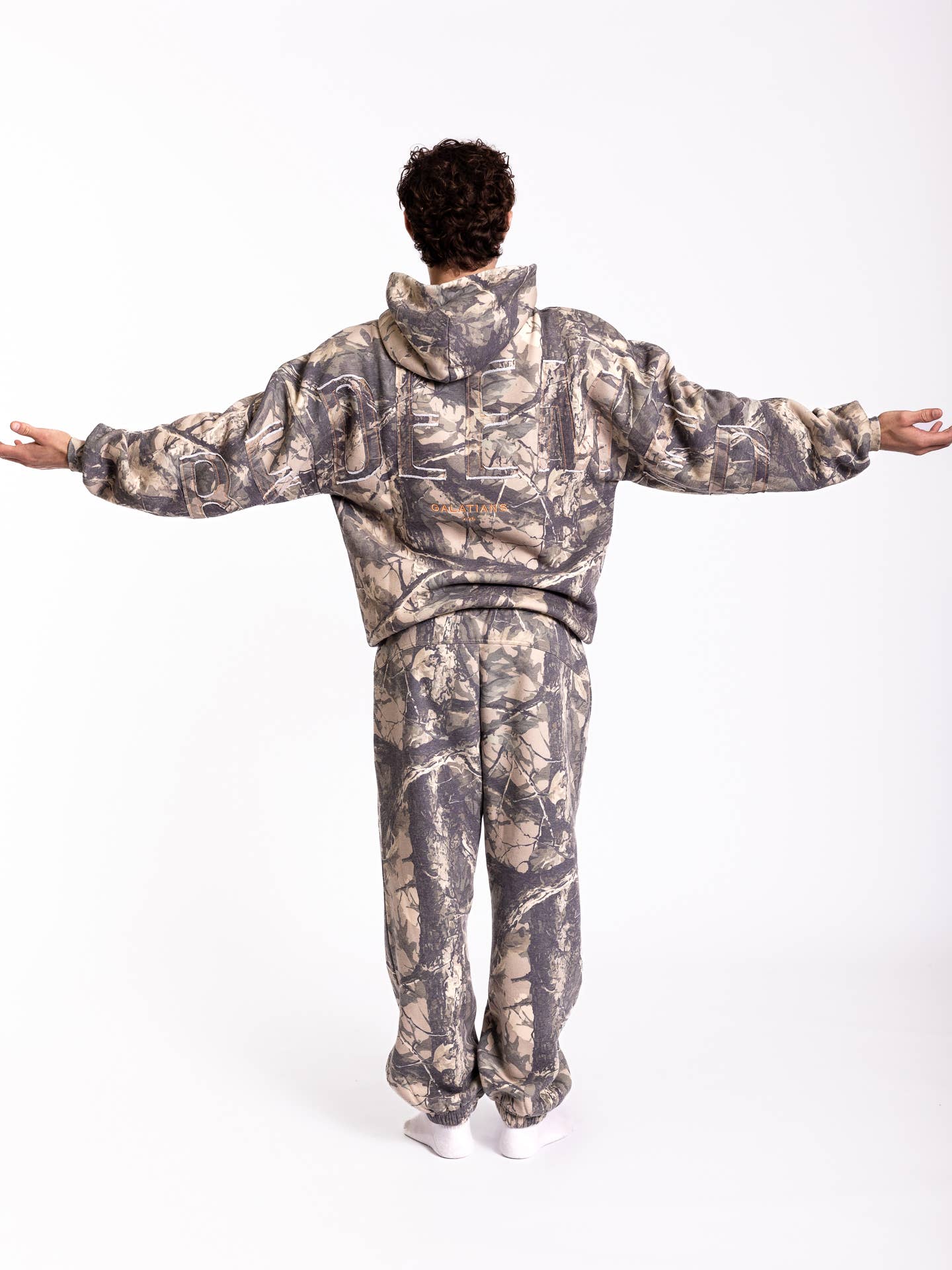 Kingdom Essential Patchwork Hoodie - Redeemed - Dark Camo