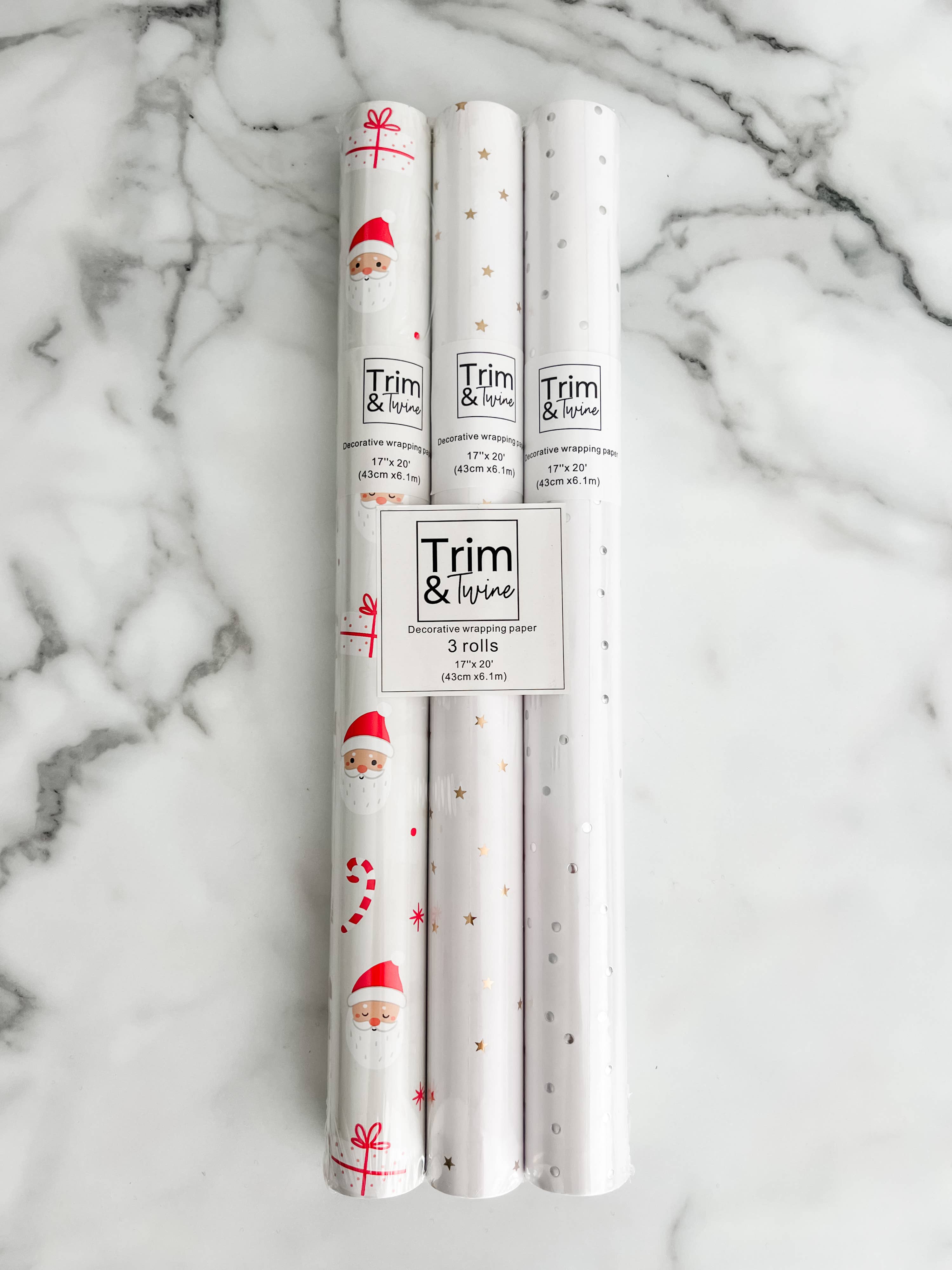 Santa Christmas Wrapping Paper Collection