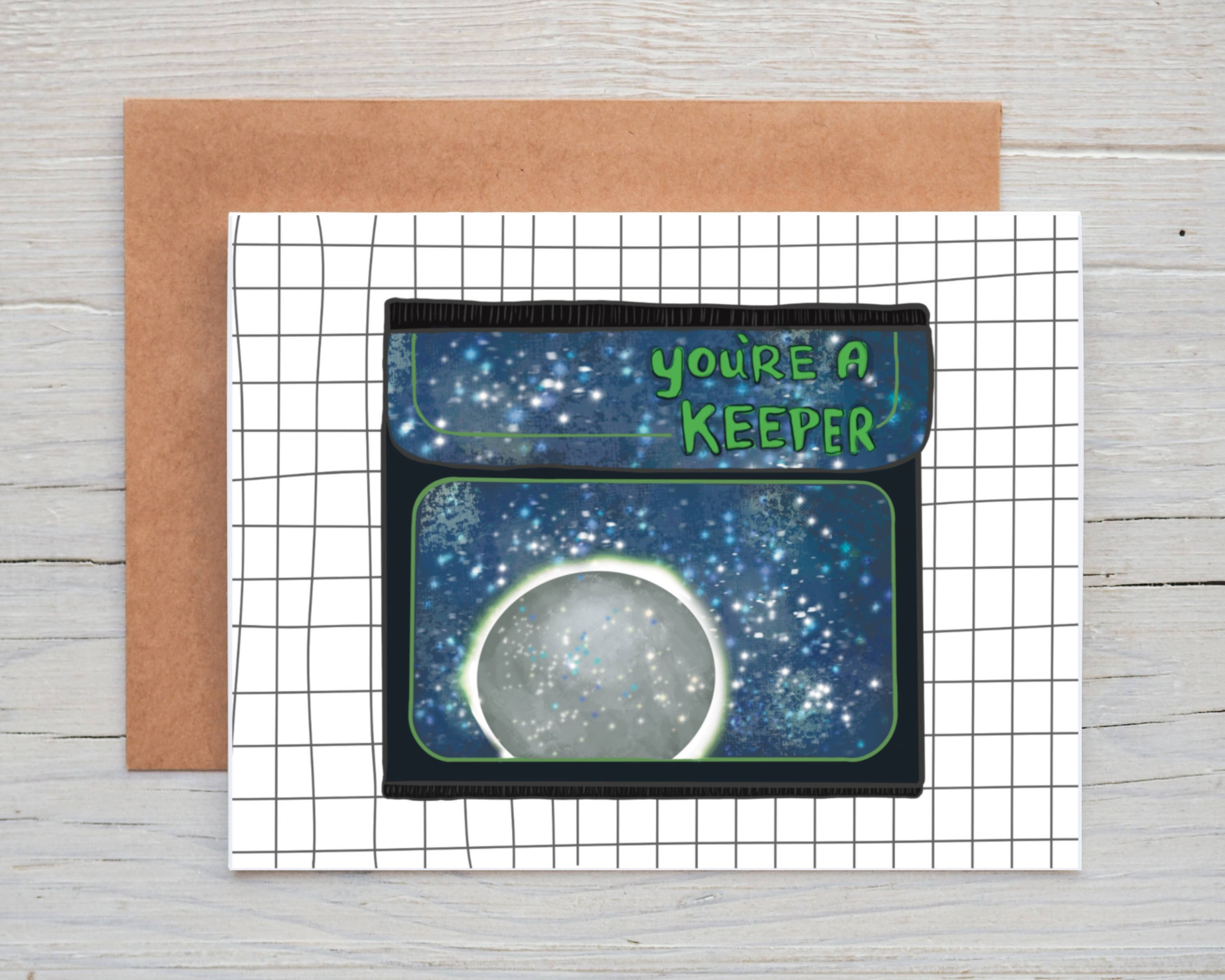 Trapper Keeper You’re a Keeper Valentine’s Day/ Anniversary