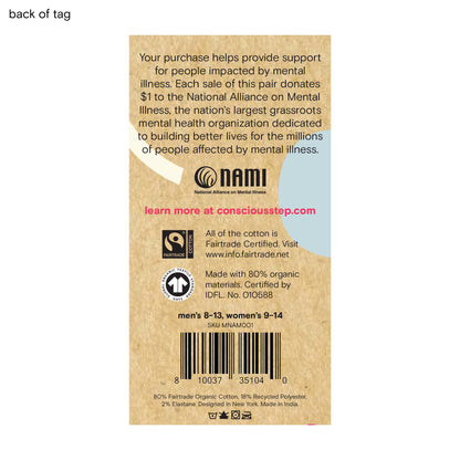 Socks that Support Mental Health (Smiley Faces)