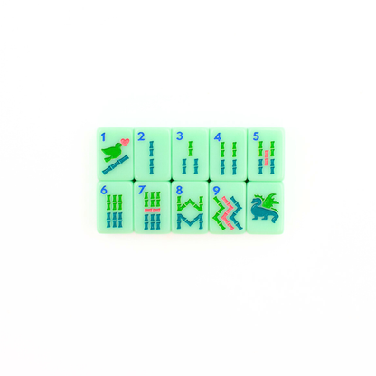 MINI TRAVEL MAHJONG  |  Mini Anywhere Series  |  Green