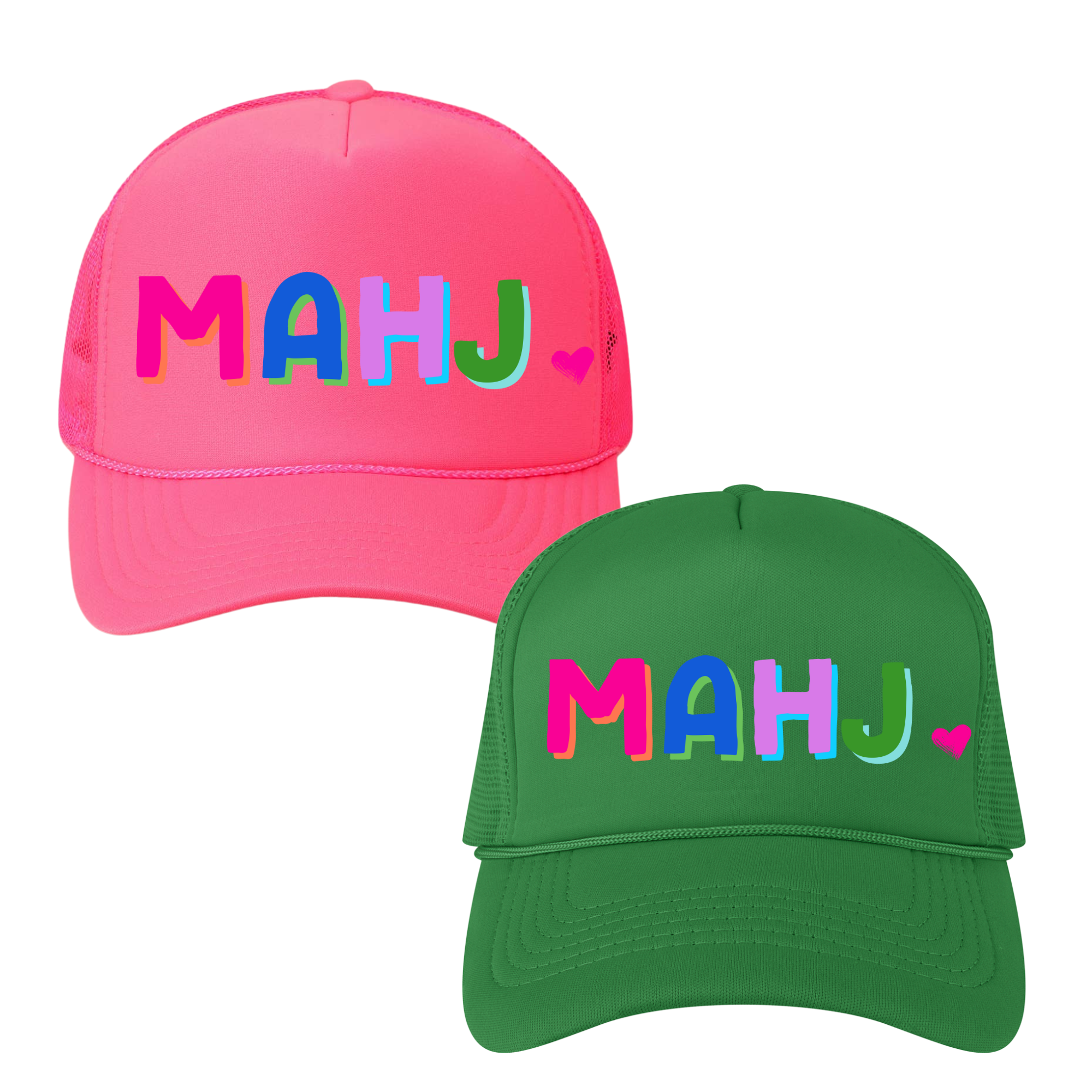 Mahjong trucker hat