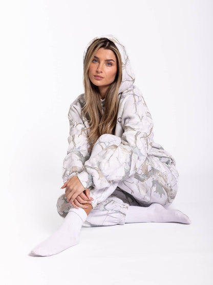 Kingdom Essential Patchwork Hoodie - Forgiven - Light Camo