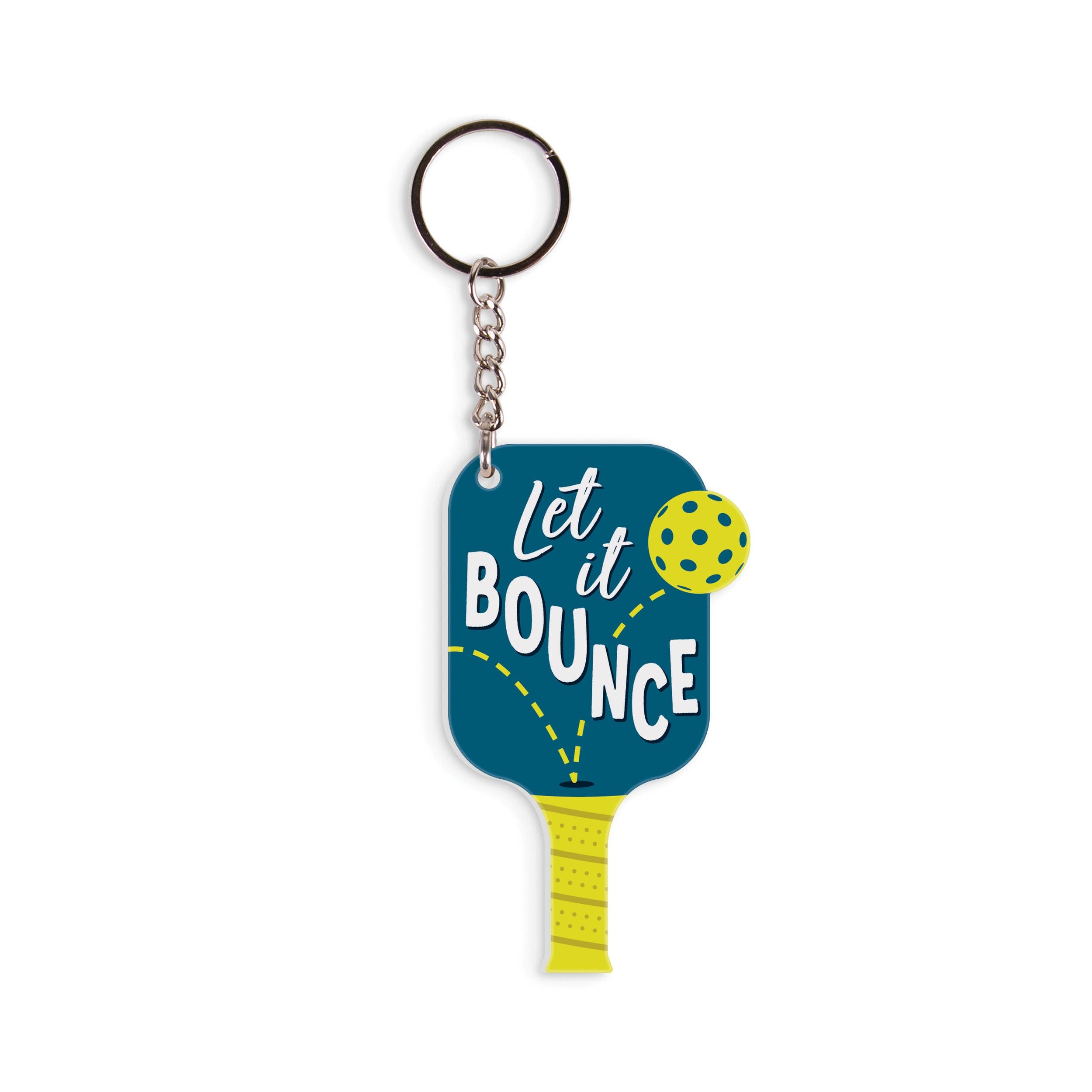 Let It Bounce Key Chain