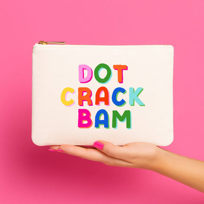 Mahjong Bag | Dot Crack Bam mahjong gift canvas pouch
