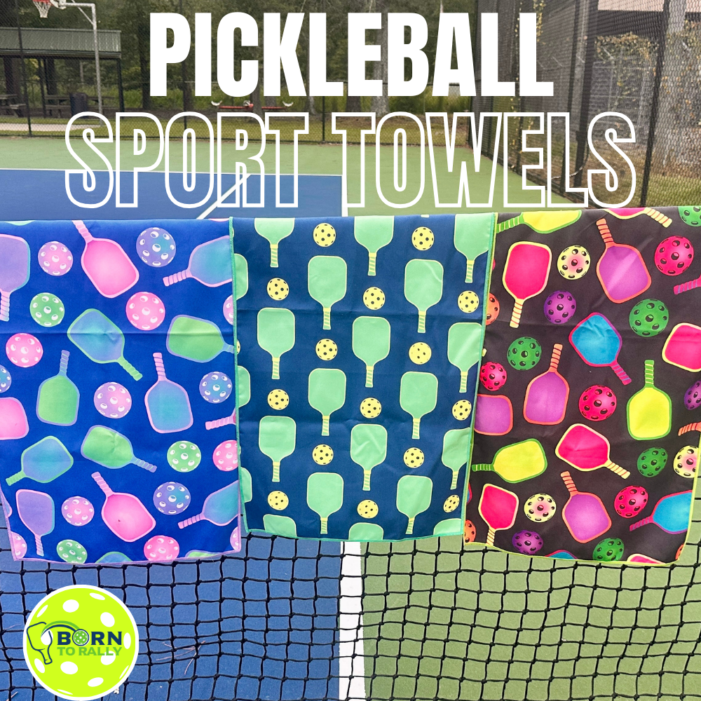 Live Love Pickleball Microfiber Athletic Towel