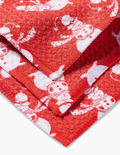 Smiley Frosty Dishcloth Set