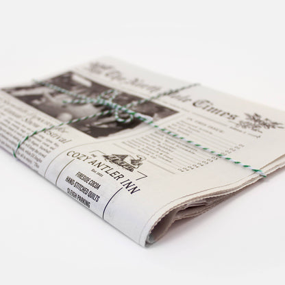 4pk North Pole Times Edition 2 - Newspaper and Gift Wrap