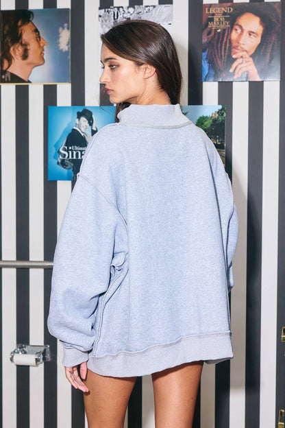 FOOTBALL 'FOOTBALL & GAMEDAY' Reversible Sweatshirt