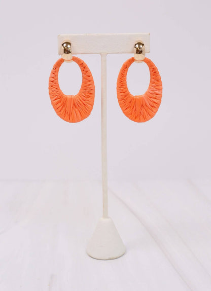 Sherb Wrapped Drop Earring