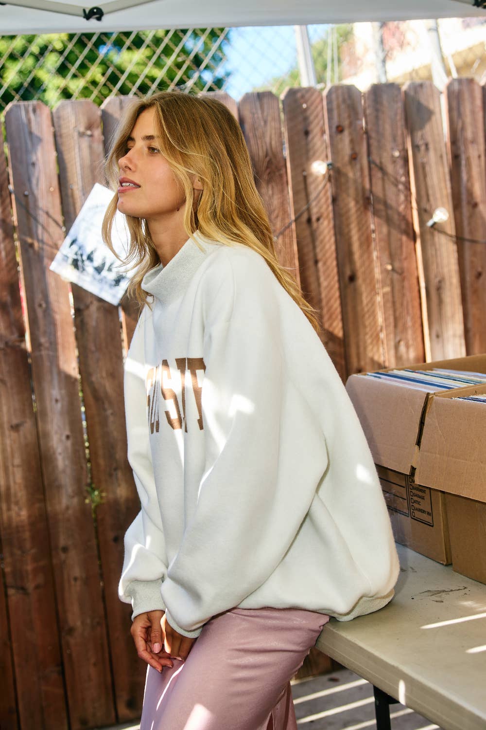 CROSS 'CROSS &JESUS SAVES' Reversible Sweatshirt