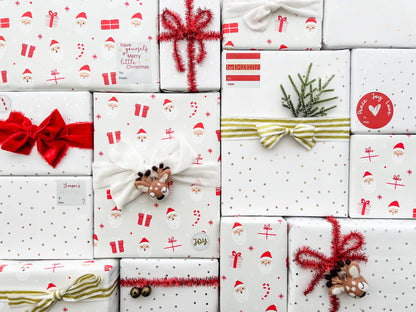 Santa Christmas Wrapping Paper Collection
