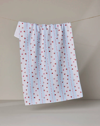 Love Stripes Tea Towel