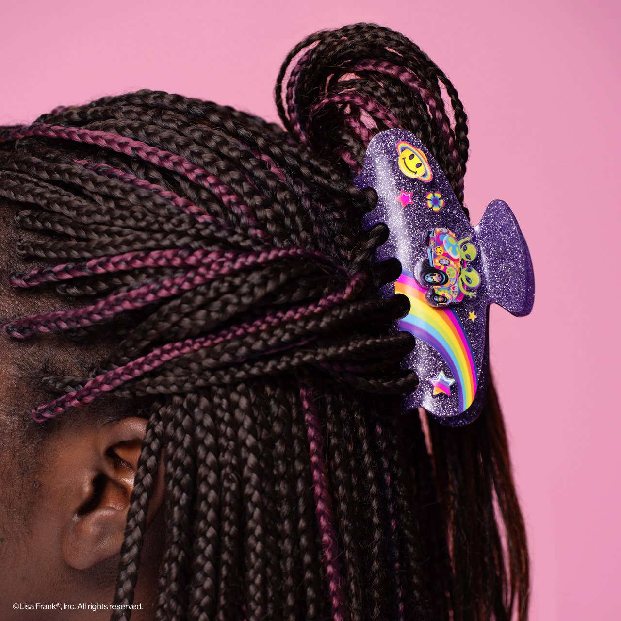 ラッキーリフレクタスライドプレジェクター1502AF Lisa Frank x Kitsch Glitter Claw Clip in Zoomer™ & Zorbit™ – The