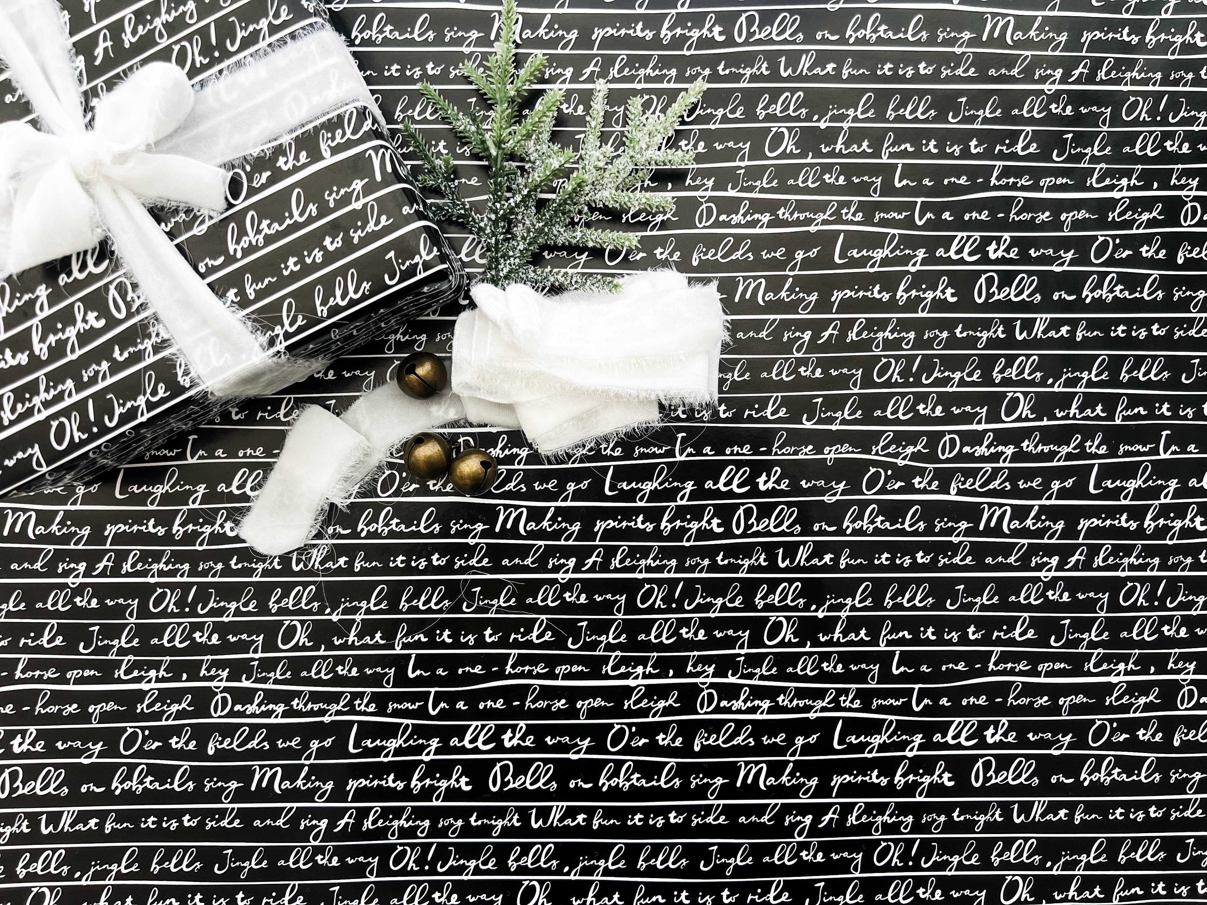 Black & White Wrapping Paper Collection