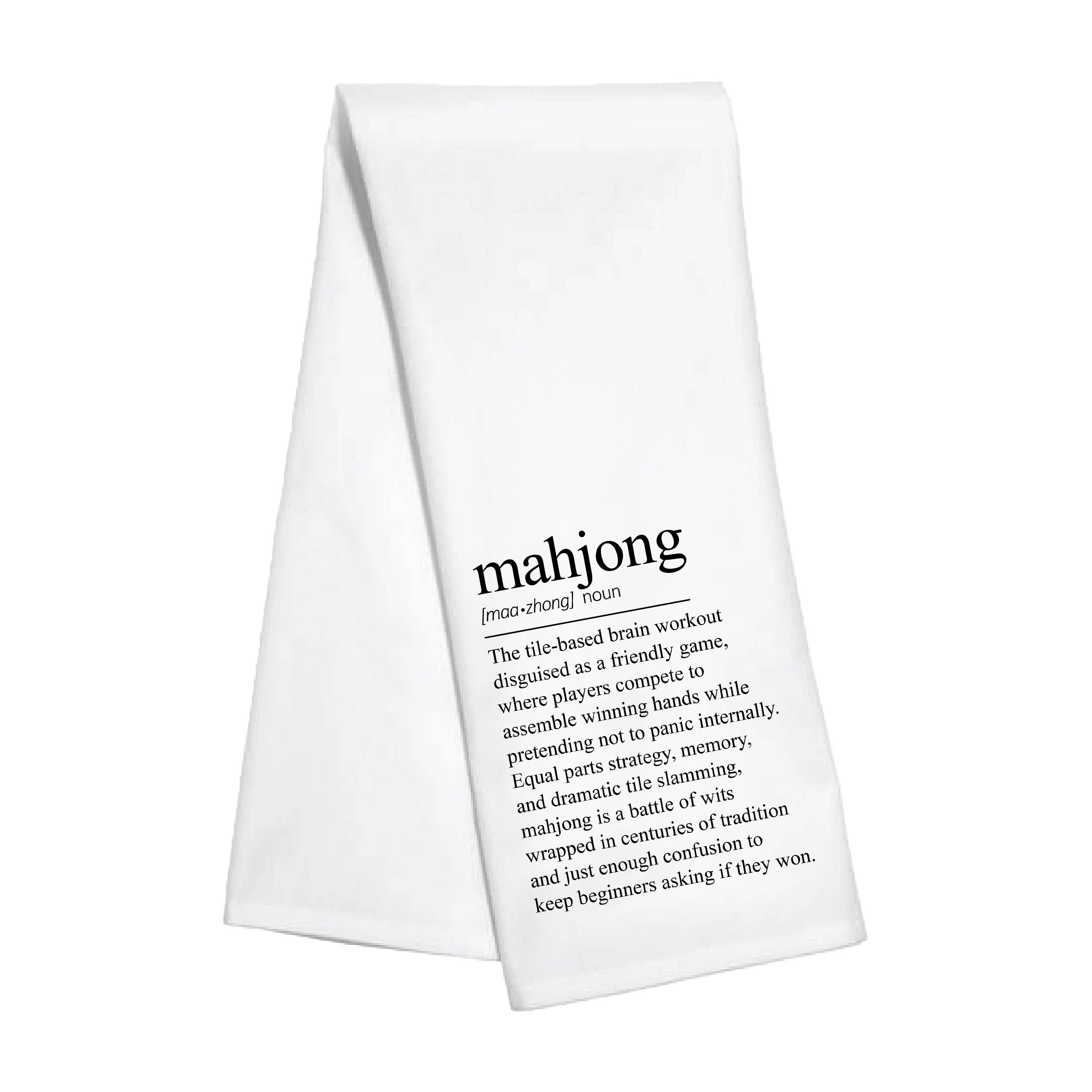 Kitchen Towel - Mahjong Definition
