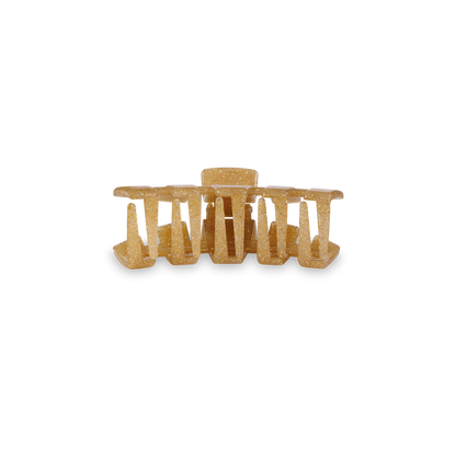 Classic Gold Glitter Tiny Hair Clip
