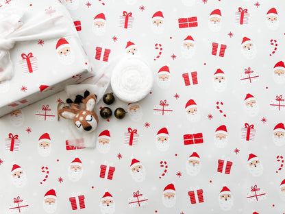 Santa Christmas Wrapping Paper Collection