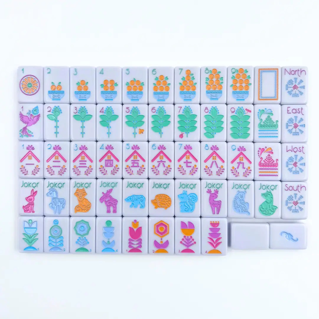 The Scandinavian Folk Art Series | Mahjong with Nordic Style - Preorder
