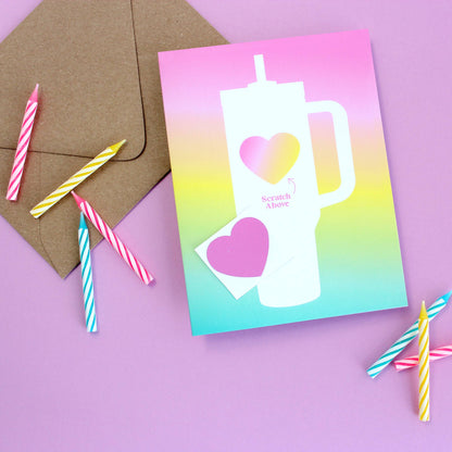 Scratch-off Greeting Card - Stanley Cup