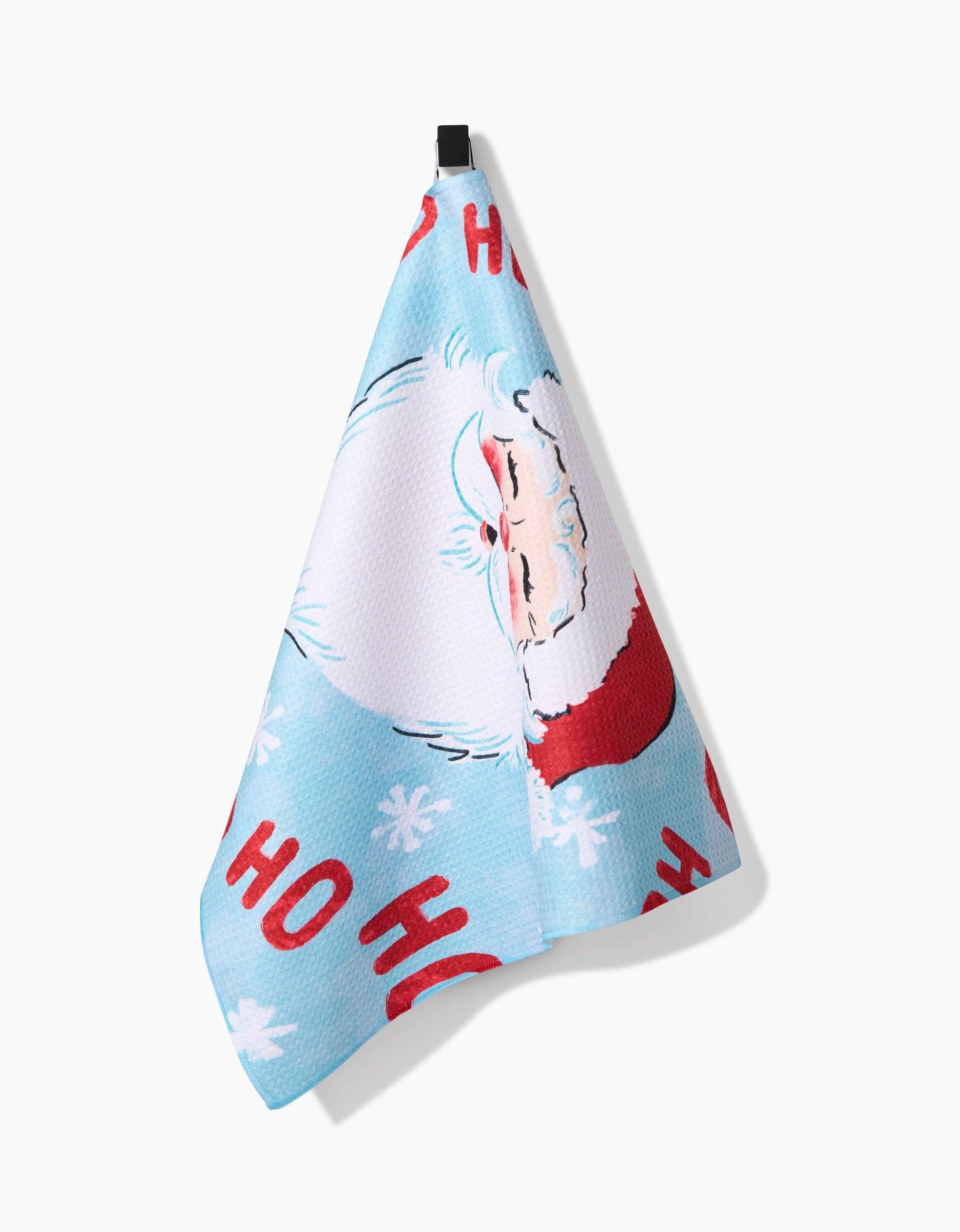 Merry Santa Claus Tea Towel