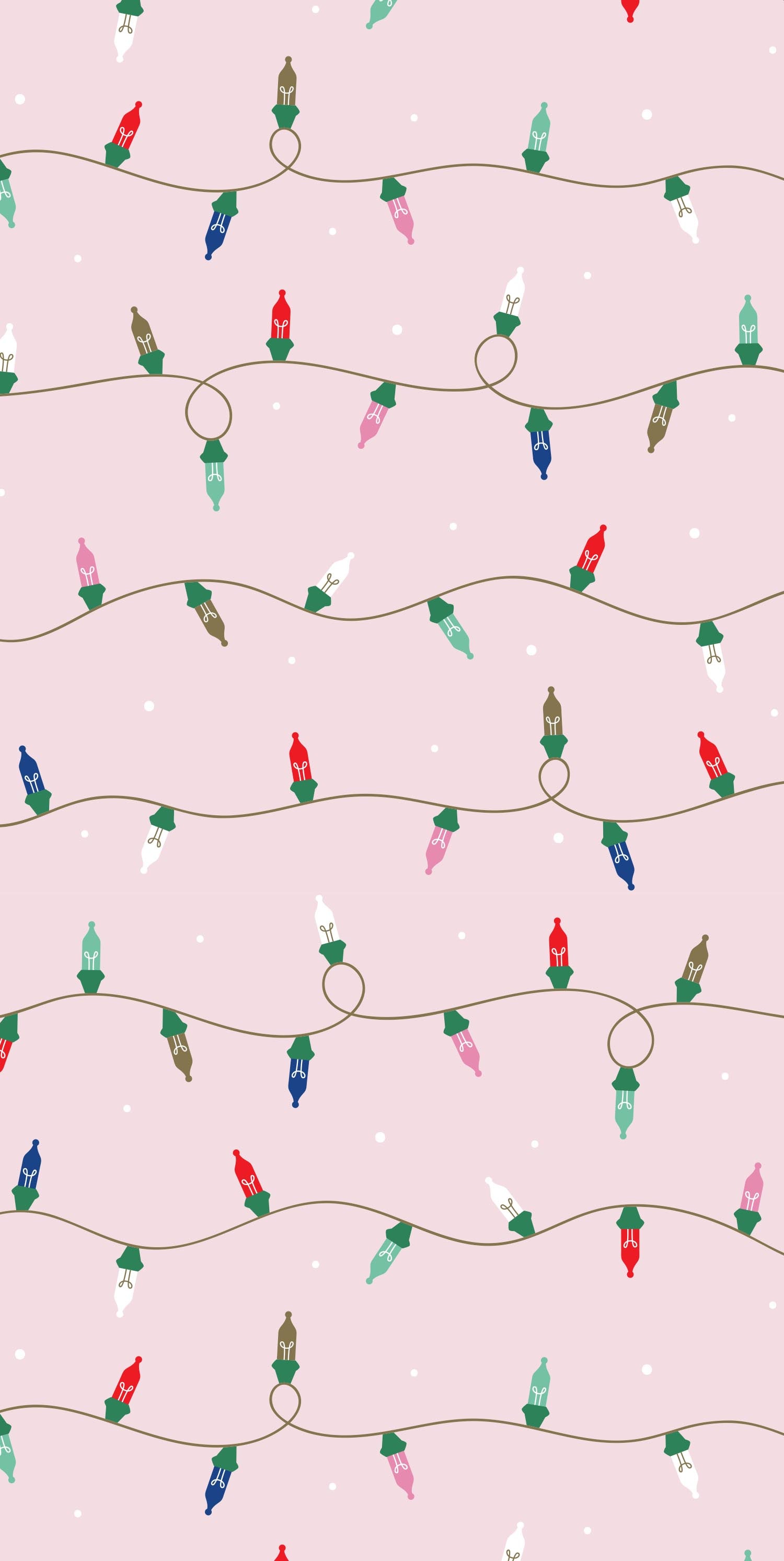 Rainbow Unicorn Santa-Lights Tissue Paper