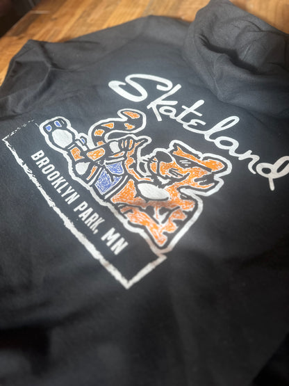 Skateland - Black Hoodie
