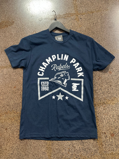 Champlin Park Rebels Text Tee