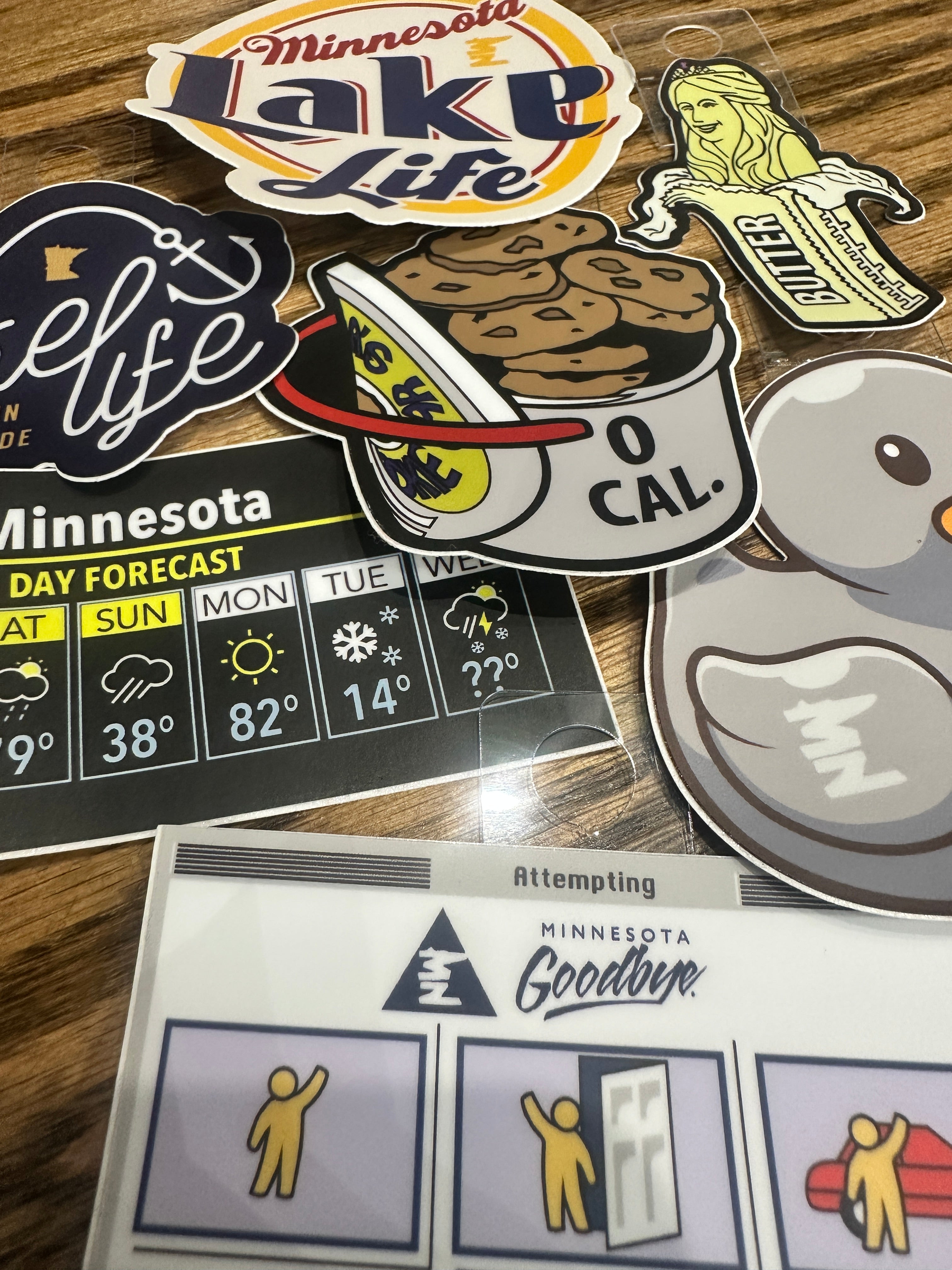 Minnesota Stickers!